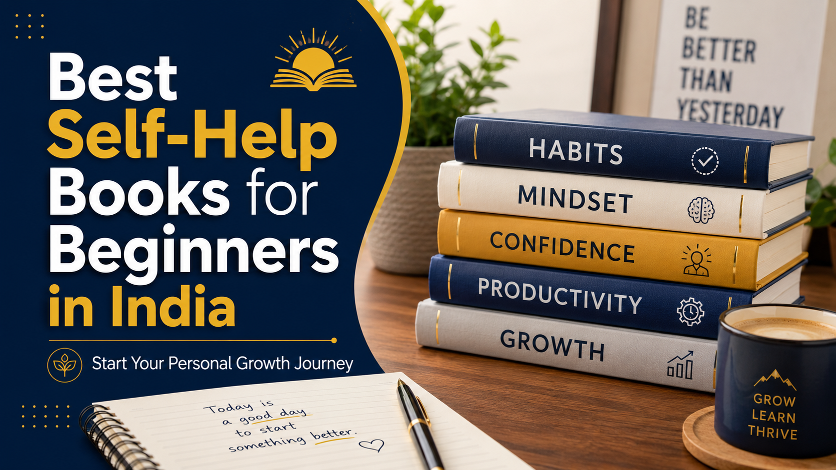 Best Self-Help Books for Beginners in India