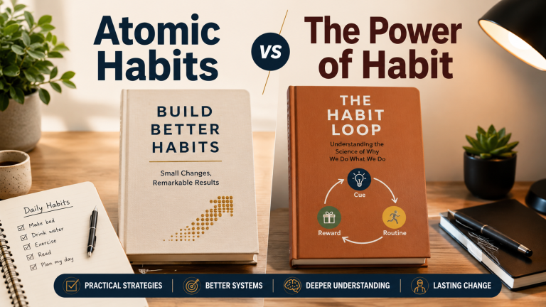 Atomic Habits vs The Power of Habit: Which One Should You Read First?